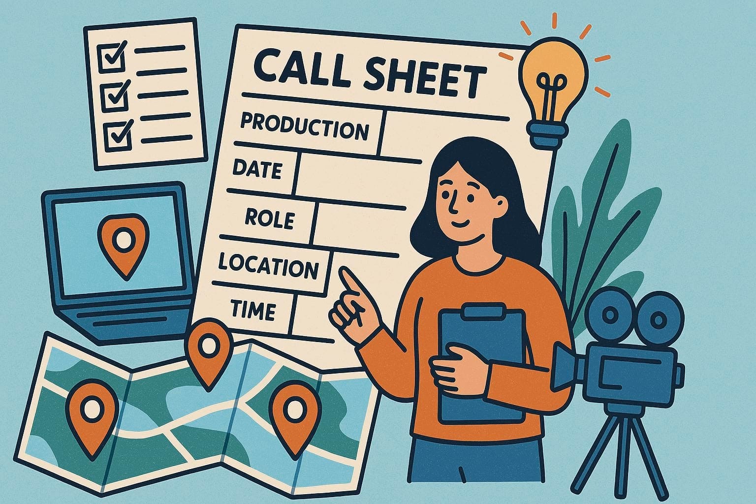 Tips for Creating Call Sheets for Multi-Location Shoots