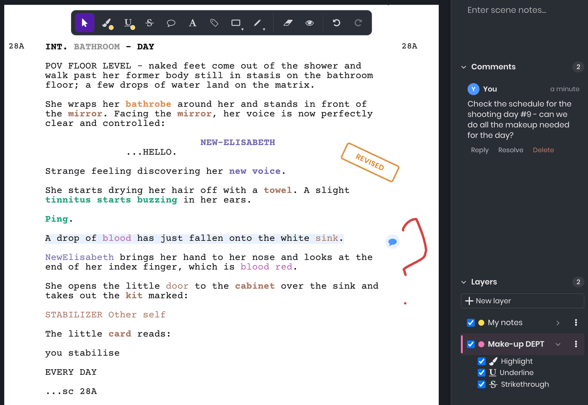 Script Annotations