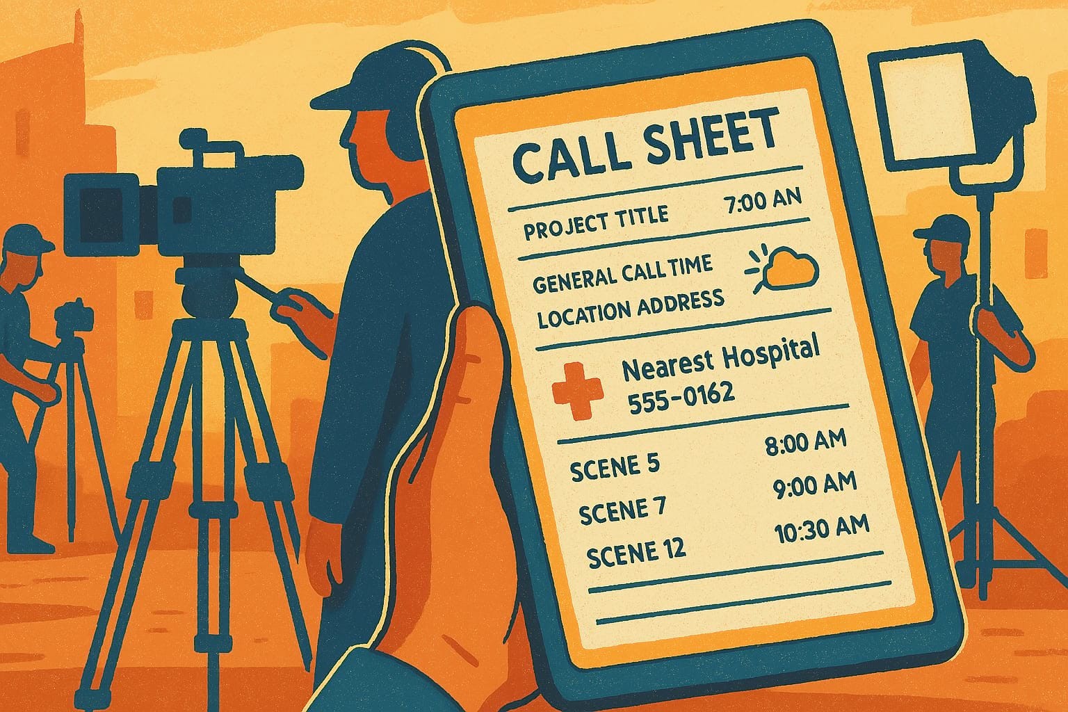 How Call Sheets Enhance On-Set Safety and Efficiency